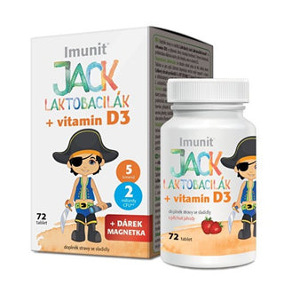 Simply You Immunit Jack Lactobacillus + Vitamina D3 72 Compresse — Integratore
