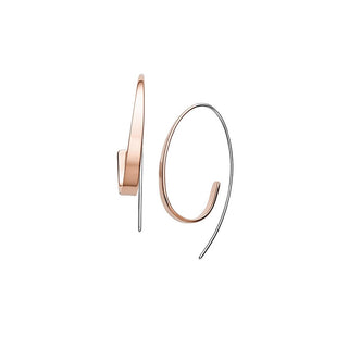 Skagen Orecchini Bicolore Acciaio Kariana — Orecchini