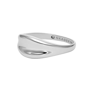 Skagen Anello Anja Pebble Acciaio 53 mm — Anello
