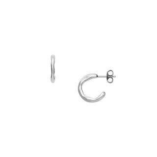 Skagen Cerchi Modern Stack Acciaio — Orecchini