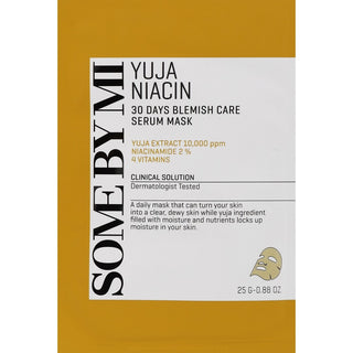 Some By Mi Yuja Niacin 30 Days Brightening Sleeping Mask 25 g — Maschera Viso