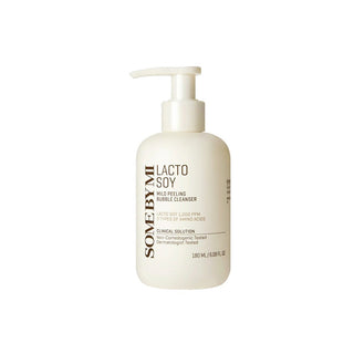 Some by mi Lactosoy Detergente Peeling Bubble 180 ml — Detergente viso