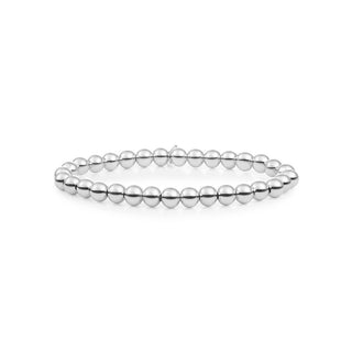 Sparkling Bracciale Saturn Sfere Argento 6 mm — Bracciale
