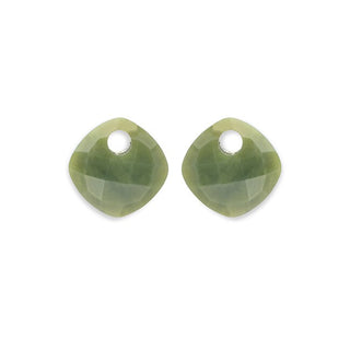 Sparkling Orecchini Pendenti Giada Verde EAGEM61-CC — Orecchini