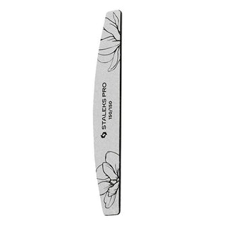 Staleks Mineral-Nagelfeile Expert 40 150/150 (Mineral-Nagelfeile Halbmondform) 25 Stück 