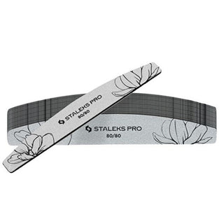 Staleks Mineral-Nagelfeile Expert 40 80/80 (Mineral-Nagelfeile Halbmond) 25 Stück 