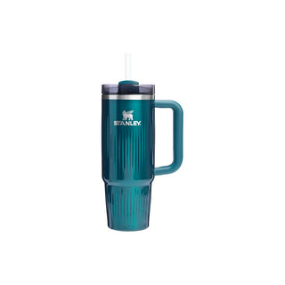 Stanley 1913 Thermobecher aus Edelstahl The Quencher/Cup H2.0 Fluted 890 Ml Marina Shine 