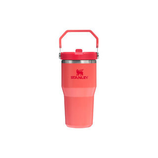 Stanley 1913 Termoflaske med integreret sugerør The Iceflow™ Tumbler 600 Ml Hot Coral 