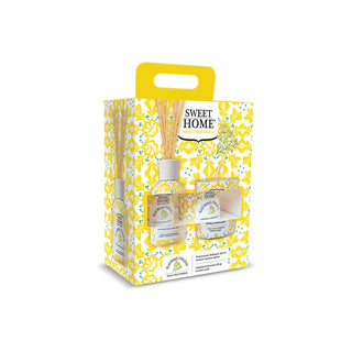 Sweet Home Collection Set Diffusore Di Aromi Con Candela Italic Helicrysus — Set Profumazione