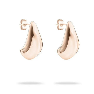 Tamaris Gold-Plated Steel Earrings with Organic Drop Shapes Tj-0602-E-22 