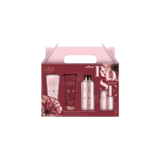 The Luxury Bathing Company Set Regalo Rose & Peony 4 Pezzi — Set e Cofanetti