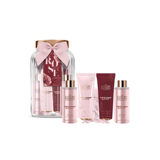The Luxury Bathing Company Set Regalo Rosa E Peonia 5 Pezzi — Set cura corpo