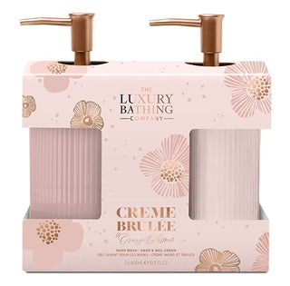 The Luxury Bathing Company Set Cura Mani Crème Brûlée, Fiori d'Arancio e Vaniglia 2 Pezzi — Cofanetto Mani