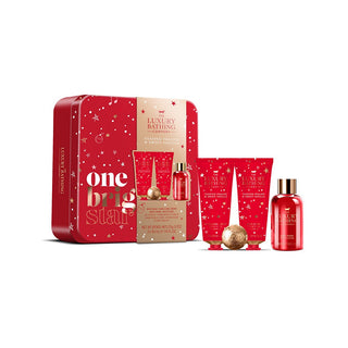 The luxury bathing company Set Regalo In Scatola Di Latta Praline & Vaniglia 4 Pezzi — Set e Cofanetti