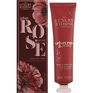 The luxury bathing company Crema Mani E Unghie Rosa E Peonia 100 ml — Crema mani