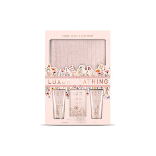 The Luxury Bathing Company Set cura corpo Peonia, Pesca e Lampone 4 pezzi — Set e Cofanetti