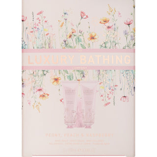 The Luxury Bathing Company Set cura corpo Peonia, Pesca e Lampone 3 pezzi — Set e Cofanetti