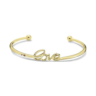 Tommy Hilfiger Bracciale In Oro Massiccio Love — Bracciale
