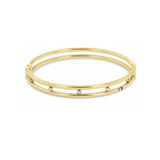 Tommy Hilfiger Bracelet massif de luxe avec cristaux 2780611 