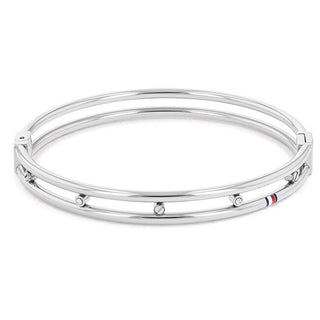 Tommy Hilfiger Bracelet rigide luxueux avec cristaux 2780610 