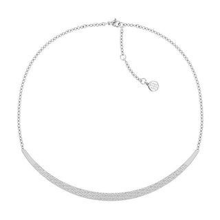 Tommy Hilfiger Collier original distinctif en acier 2780653 