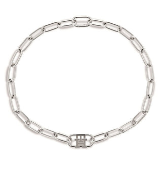 Tommy Hilfiger Collier en acier tendance Monogram 2780726 