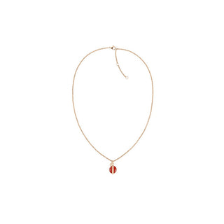 Tommy Hilfiger Elegante Collier en bronze avec cornaline 2780763 