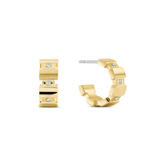 Tommy Hilfiger Anelli Placcati Oro Cristalli 2780778 — Anello