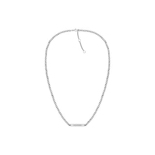 Tommy Hilfiger Collana Minimalista Acciaio Strati — Collana