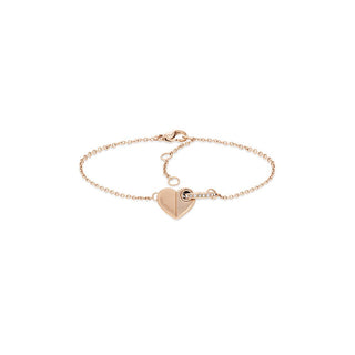 Tommy Hilfiger Bracciale In Bronzo Con Cuore — Bracciale