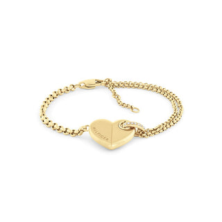 Tommy Hilfiger Bracciale Placcato Oro Cuore Audace Bracciale