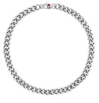 Tommy Hilfiger Collana Uomo Acciaio Massiccio Wild Collana