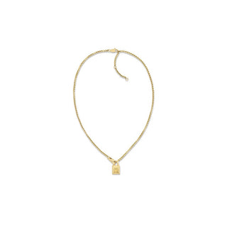 Tommy Hilfiger Collana Donna Acciaio Placcato Oro American Icon Collana
