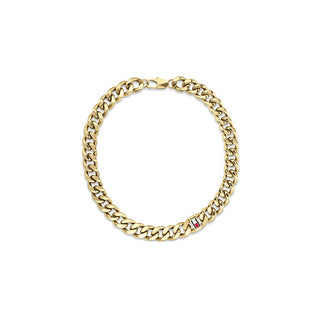 Tommy Hilfiger Collana Massiccia Placcata Oro Wild 2790636 — Collana