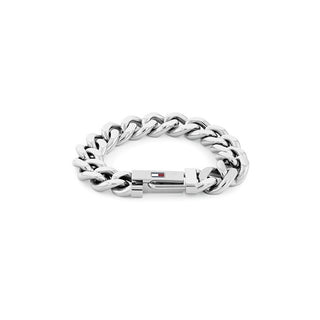 Tommy Hilfiger Bracciale In Acciaio Massiccio Wild Uomo — Bracciale