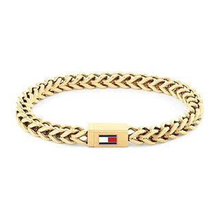 Tommy Hilfiger Bracciale Oro Uomo 19 Cm — Bracciale