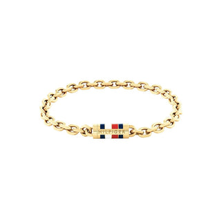 Tommy Hilfiger Bracciale Bruce Chain Oro 19 Cm — Bracciale