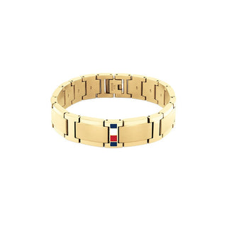 Tommy Hilfiger Bracciale Acciaio Placcato Oro Jameson 2790658 — Bracciale