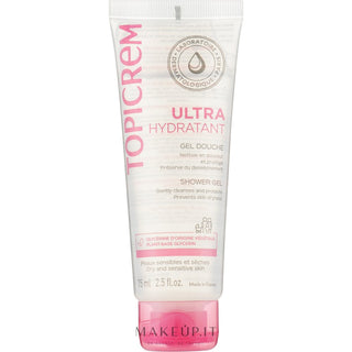 Topicrem Gel Doccia Pelli Sensibili Secche Ultra-Idratante 75 ml — Gel doccia