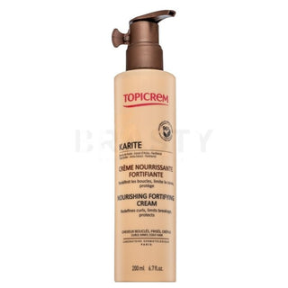 Topicrem Trattamento Capelli Ricci Crespi Karite 200 ml — Crema capelli