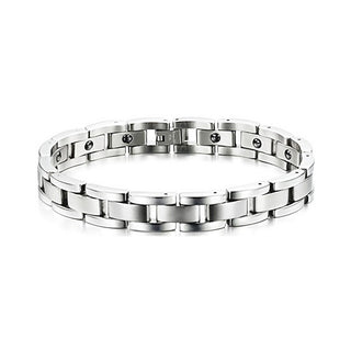 Troli Herrenarmband aus Stahl mit Energiemagneten 