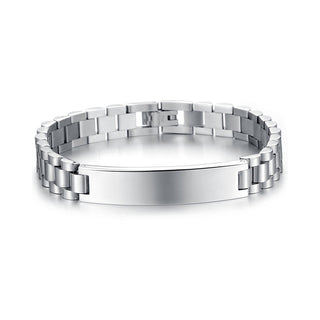 Troli Armband aus massivem Stahl Nr. 19 
