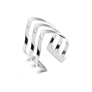 Troli Elegante Dreifachring aus Stahl 4410 