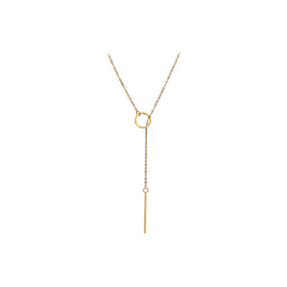 Troli Elegante Collana Placcata Oro 1842 — Collana