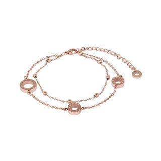 Troli Doppelarmband aus Bronze gefertigt aus Steel Love 