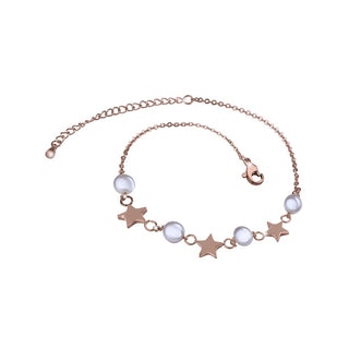 Troli Fein vergoldetes Armband mit Perlen 