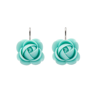 Troli Hängende Ohrringe in Blumenform mit Menthol 