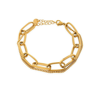 Troli Elegante Doppelt vergoldetes Armband 