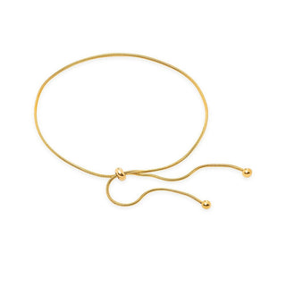 Troli Modisches goldenes Beinarmband 