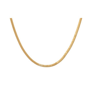 Troli Elegante Halskette aus vergoldetem Stahl 